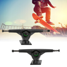 2PCS MS3104 Black Aluminium Alloy 7 Inch Longboard Truck Brackets