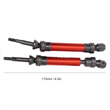 RC-Antriebswelle Aluminium Metall passend für ECX 2WD 1/10 Hobbyauto Rot