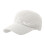 Unisex Hat with Hole Mesh Design Quick Dry Fabric-White 1
