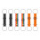 2Pcs Elasticized Suitcase Connector Bands For-rainbow colors 2