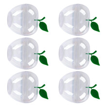 Artificial Apples Candy Dish Snacks Storage-Clear size L