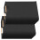 Extra Big Cotton Linen Clothes Storage Basket For-L Black 1