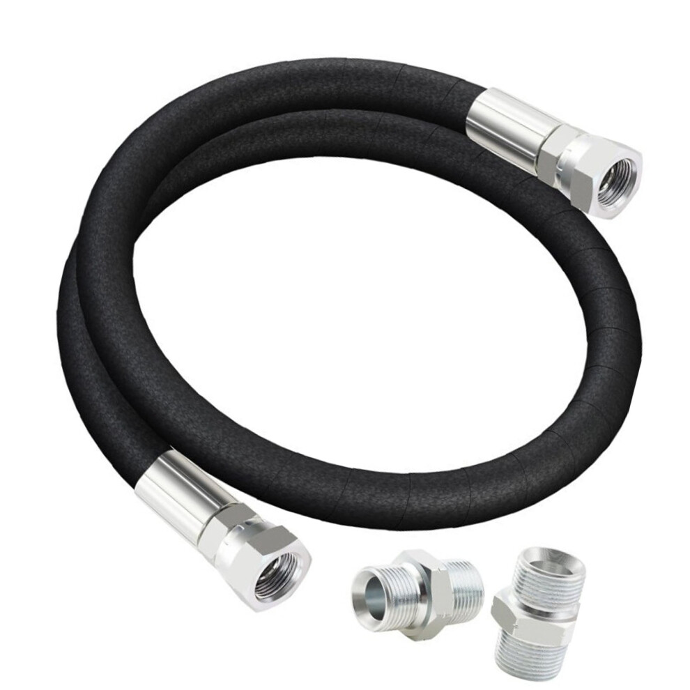 Industrial Grade 1/2 Npt Compressor Jumper Hose Strong-48Inch 7754003620118