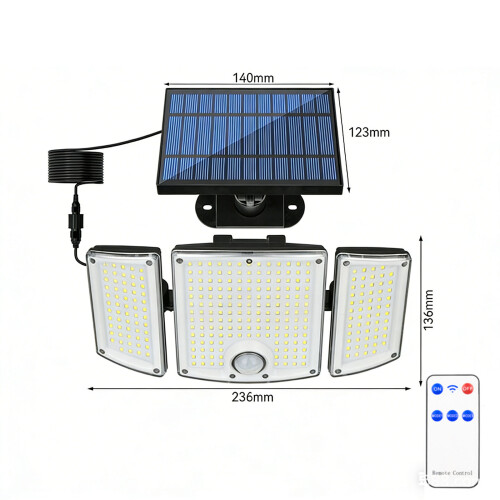 Intelligent Motion Sensors Security Light with Waterproof 2