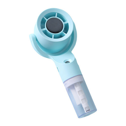 Misting Fan Handheld Fan HandHeld Misting Fan Rechargeable-Blue