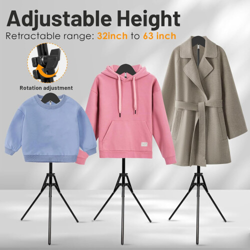 Two Function Garment Display Stand For Retail Stores And Home 1