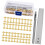 42Pcs Copper Rivets Set Leather Studs With Puncher-brass color 1