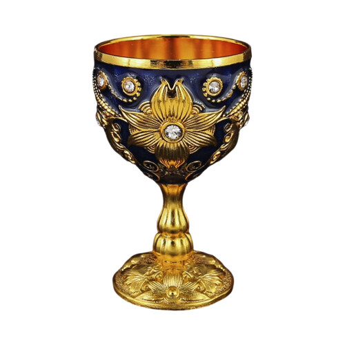 Delicate 30ml Whiskeys Tasting Cup With-gold dark blue