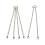 Iron Hook Chain Metal Trailer Chain and Tow Hook-Silver 12cm 1
