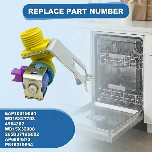 Replacement Plastic Water Valves Assembly WD15X26078 Easy to 1