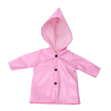 Jolie veste de pluie pour poupée, adaptée aux filles de 18-c643