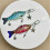 Lure Inspired Keychain Flexible Multi Joint Fish Keyring-Blue 6