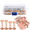 Heavy Duty Metal Rivets Set 42Pcs Leather Studs-copper color 6
