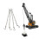 Strong Iron Hook Chain High Simulation Lift Hooks Upgrades-18cm 3
