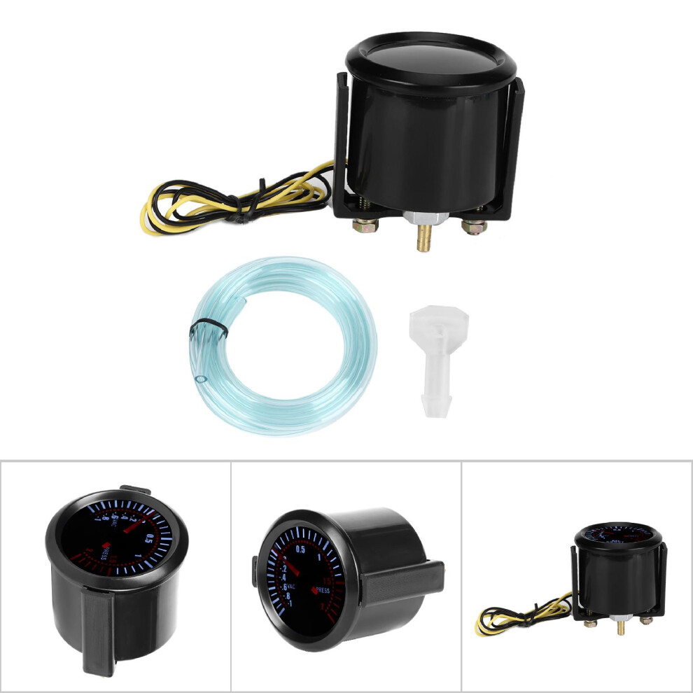 12V Turbo Gauge 52Mm Metal Auto Instrument For Engine Monitoring 9381392371024