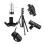 FL2009 Adjustable Metal Tripod Light Stand 10kg, 6ft Height, Foldable 4