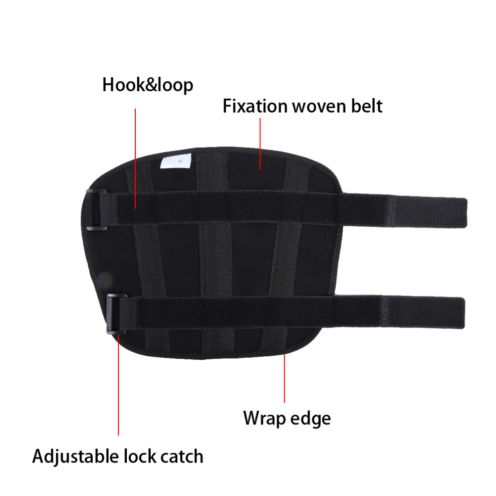Black Forearm Fixing Band Support Brace S For Fracture & Sprain