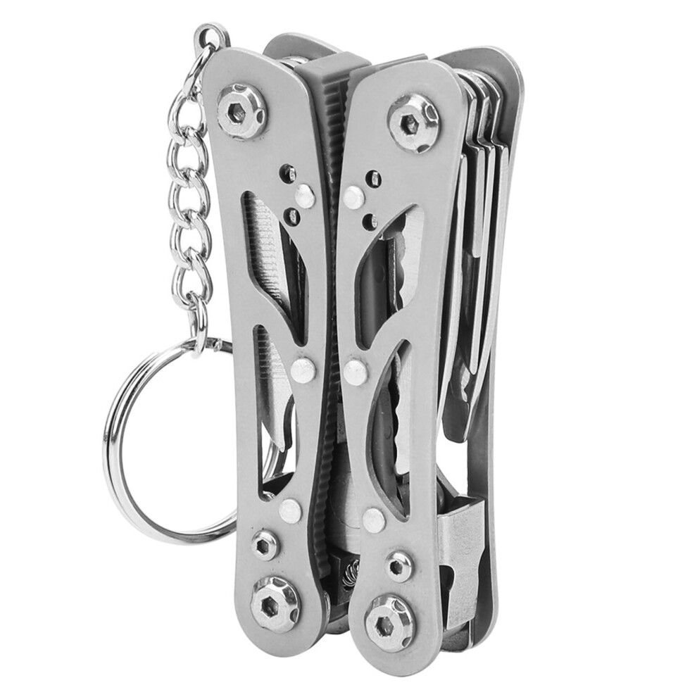 Multifunctional Folding Plier Knife Tool, Aluminum Alloy, Camping Gear 6951392371992