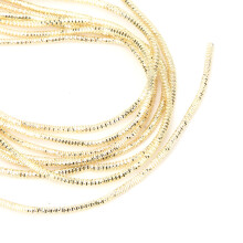 Embroidery Copper Wire 1.5mm Dia. Sewing Thread for DIY Crafting Glossy Finish