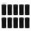 Plastic Livestock Water Pipe Adapters 10pcs for Poultry Drinking System Black 4