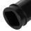 Plastic Livestock Water Pipe Adapters 10pcs for Poultry Drinking System Black 6