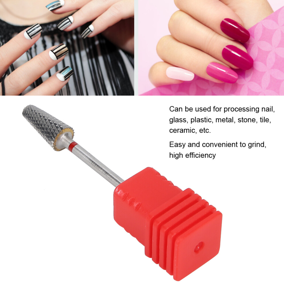 Professional Tungsten Steel Nail Drill Bits for Manicure & Pedicure Accessories