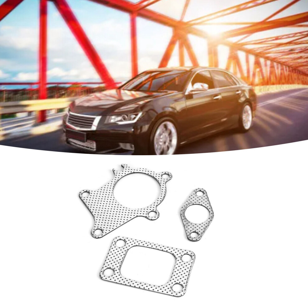 38Mm Turbo Gasket Kit For T3/T4 5-Bolt Downpipe & Wastegate 4601392655241