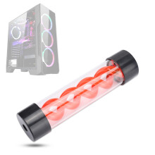 Computer Water Tank 200mm G1/4 Thread for Custom Cooling Red High Quality