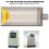 Oxygen Generator Filter for 5L/9L Concentrator, PP, 16 x 6.4cm 8