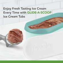 1.5L Ice Cream Container with Seal Lid & Non-Slip Base