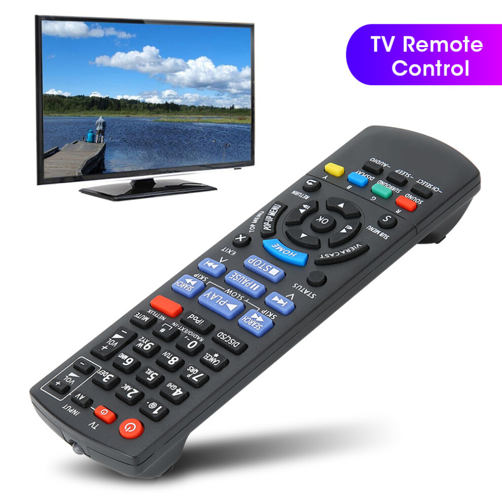 Tv Remote Control N2qayb000629 For Lcd/Vcr/Dvd, 10M Range Black 4131392377350