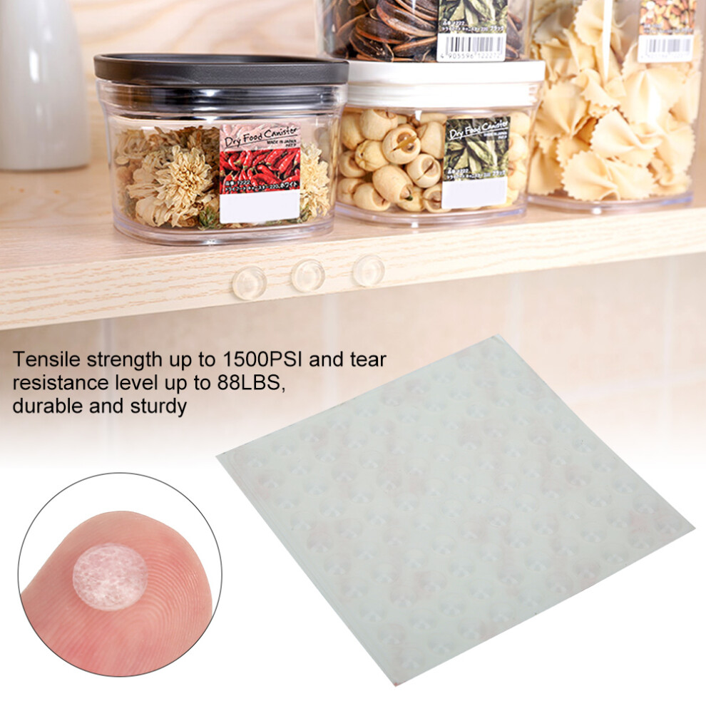 300 Clear Silicone Feet Pads 6x2cm