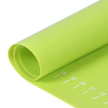 64x45cm Green High Temp Non-Stick Silicone Baking Mat with Scale