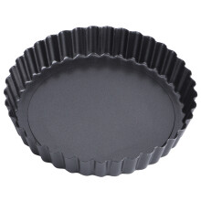 8in NonStick Carbon Steel Cake Pan Round Removable Bottom Baking Mold