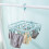Foldable Laundry Hanger with 32 Clips, Blue, 32x32x32cm 13