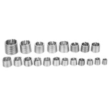 120pcs M6 to M18 Stainless Steel Thread Repair Insert Kit for Car Repair