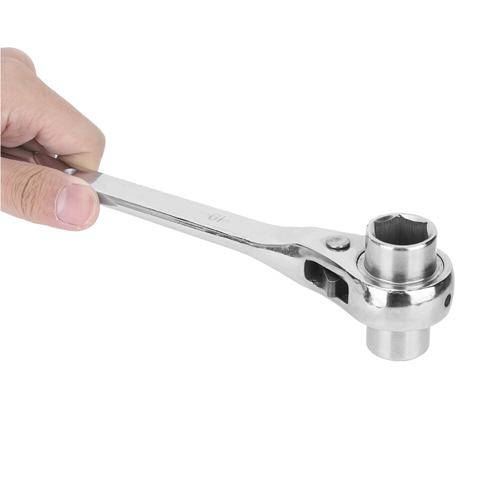 Multi-Purpose 19/22Mm Ratchet Wrench Chrome-Vanadium Steel 9341392379277