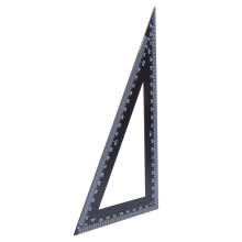 High Carbon Steel Triangle Ruler 120x300mm 90 Square Woodworking Tool