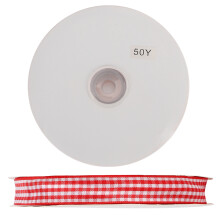 Ruban vichy 50Y - Accessoires décoration pour DIY