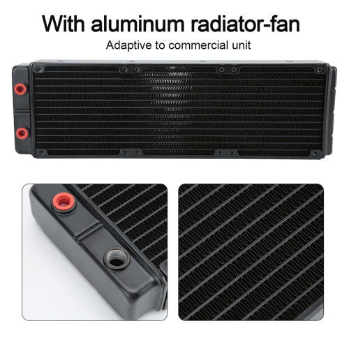 360SL Double Layer 45mm Aluminum Computer Water Cooling Radiator 2