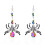 (Multicolour) Gothic Spider Earrings for Halloween Fans 2
