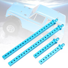 Aluminiumlegierung Vorder- und Hinterkarosserie für Auto, passend für RGT 136100 1/10 RC, Blau