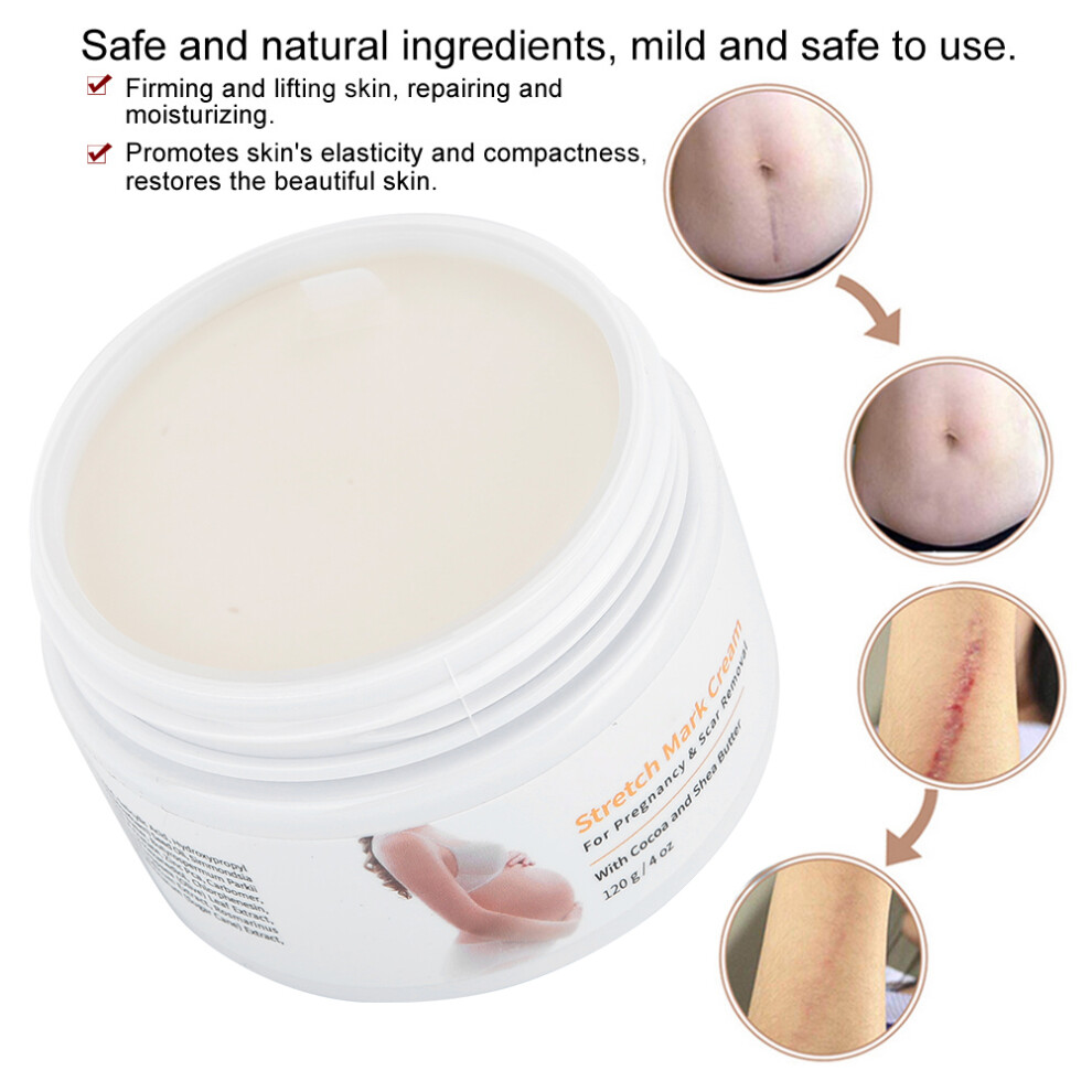 Cream Pregnancy Scars & Stretch Marks Removal 120G With Plant Extracts