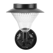 Waterproof 8LED Solar Wall Lamp IP65 19cm Outdoor Garden Yard Lights