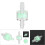 Transparente Filter 10er-Pack 3 Schichten 8