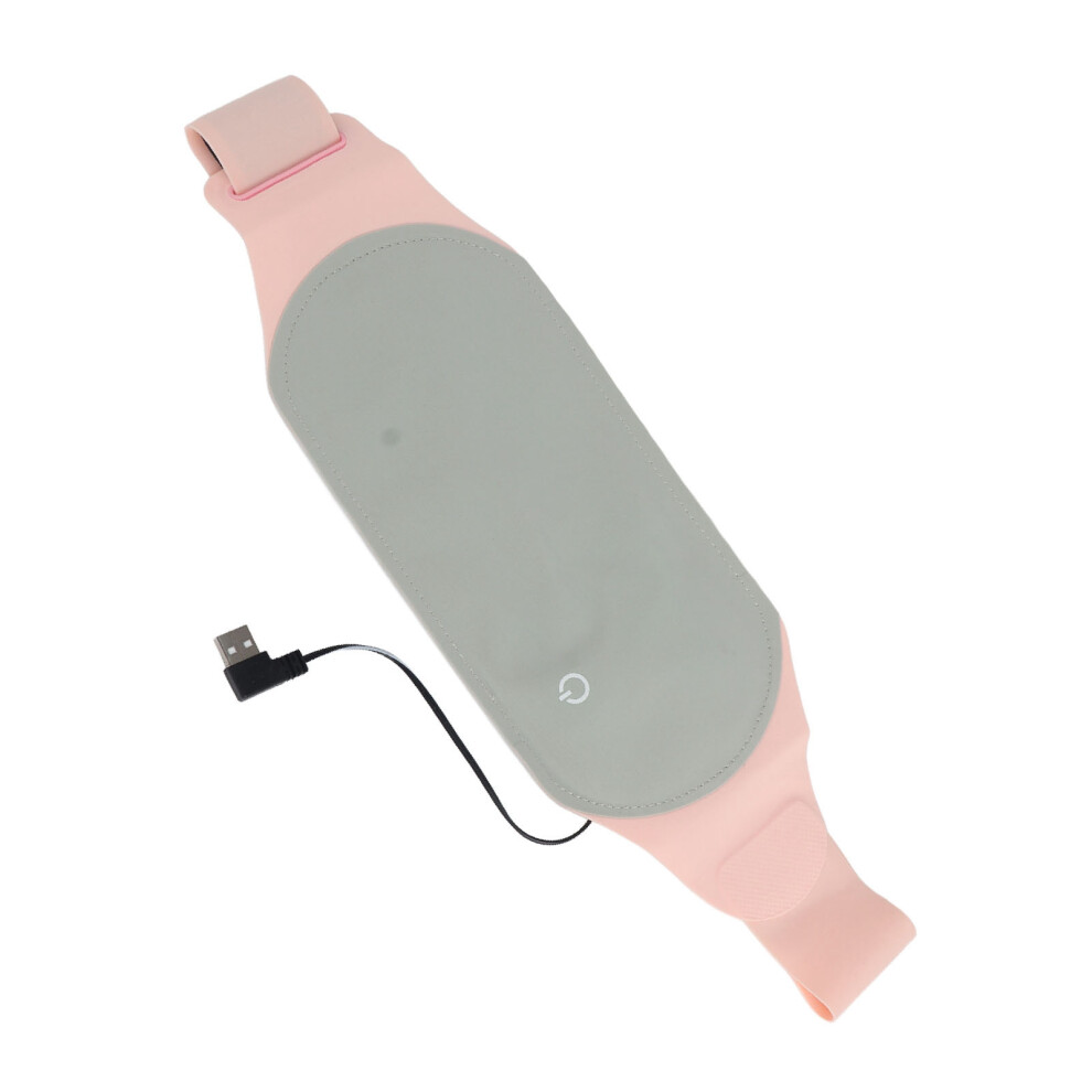 Gray Graphene Infrared Heating Waist Belt Usb, Pain Relief, 26X12cm