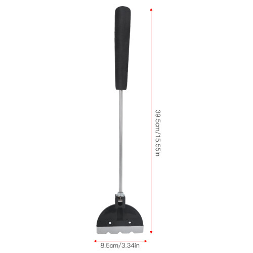 Stainless Steel Multi-Angle Foam Handle Shrimp Bait Shovel 39.5cm 2