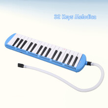 32-Key Melodica Music Instrument for Beginners Blue, 32 Keys