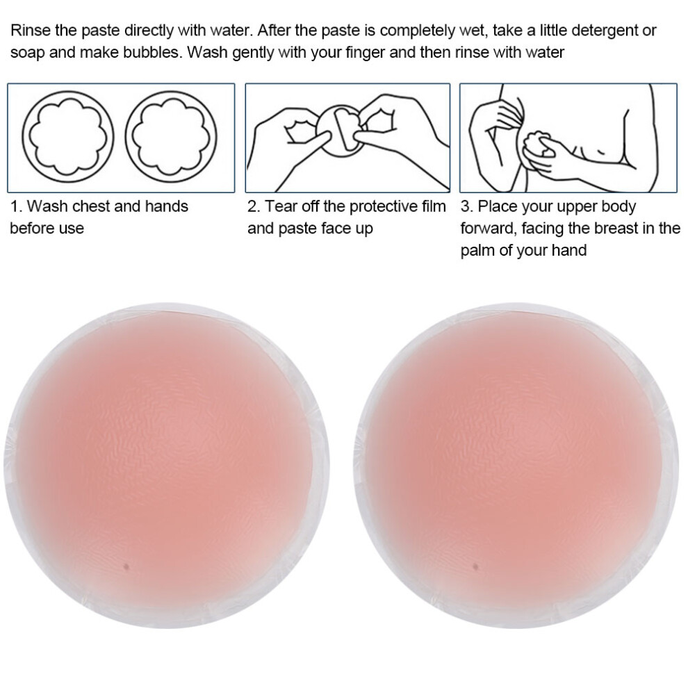 Silicone Nipple Concealers 10 Pairs Round