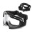 Windproof Dustproof Motorcycle Goggles, Black, 18.6x10cm 10